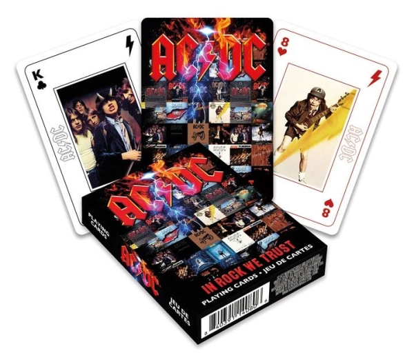 AC/DC "In Rock We Trust" Kartenspiel